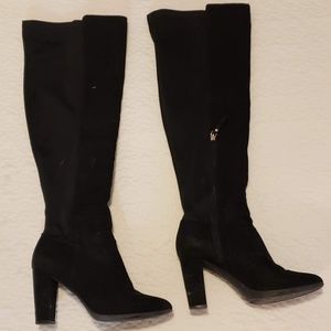 Kelly & Katie // Knee-high Black Boots